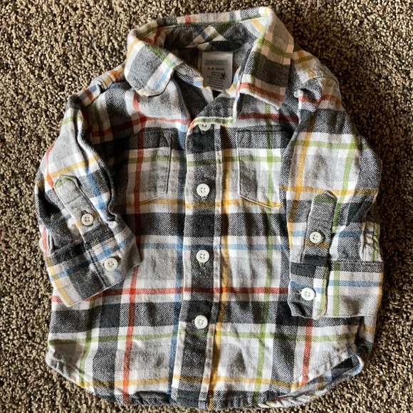 Gymboree 3-6 month Flannel Lot - Picture 2 of 5